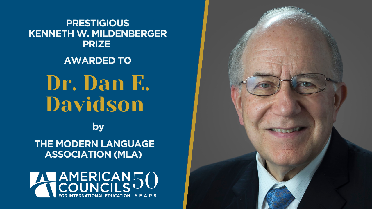 Dr Davidson MLA Prize