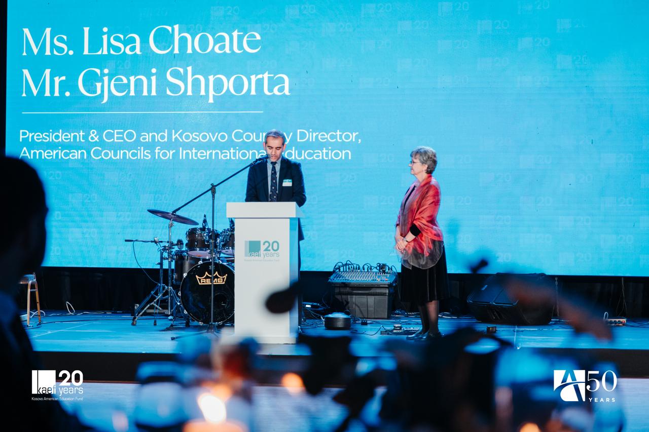 Lisa Choate and Gjeni Shporta_ AC Kosova