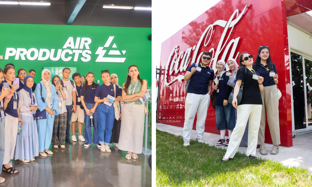 YPIP Interns Touring Air Products and Coca Cola in Tashkent