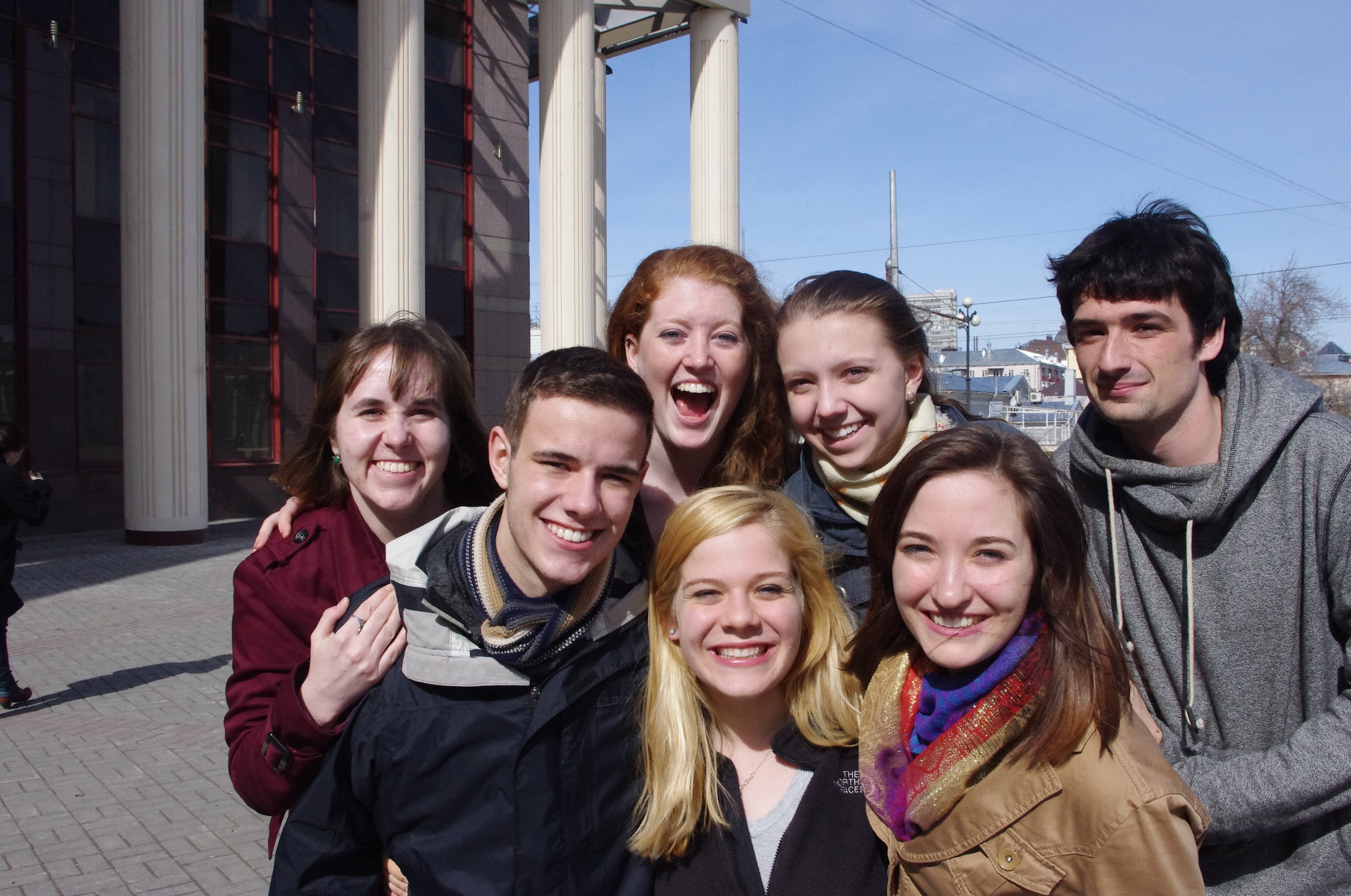 Robin Smith (Bottom Right) with NSLI-Y Cohort