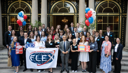 FLEX Alumni with Ambassador of Czechia, Prague